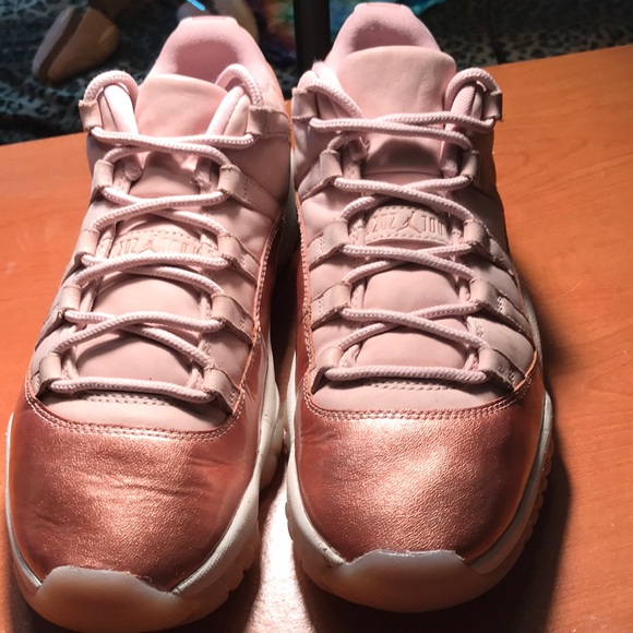 retro 11 rose gold